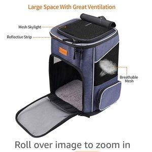 Morpilot animal backpack carrier up to 15lbs